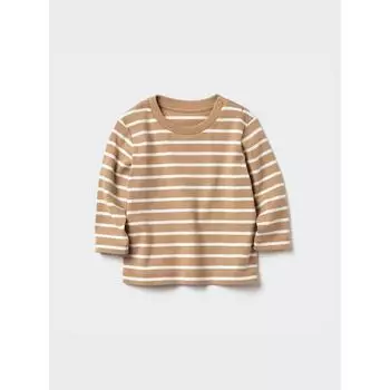 Uniqlo Япония футболка с круглым вырезом 69 NAVY/100