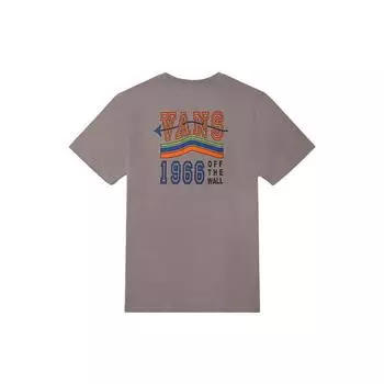 Футболка с круглым вырезом Vans Rainbow Logo Женские топы Фиолетовый VN0A54LLZ00 L
