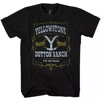 Футболка с лейблом Yellowstone Dutton Ranch M
