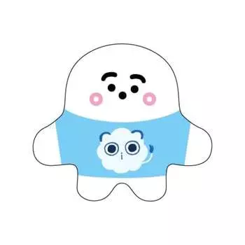 Футболка с мягкой игрушкой Shina Pushu Chibi Pushupushu Pushu 2868