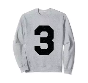 Футболка с надписью «Block Number» №3 серый