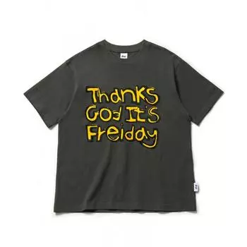 футболка с надписью FREI