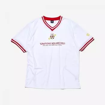 Футболка с надписью «Quartersnacks Deli Squad» Футболка с надписью «Deli Squad» M