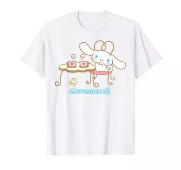 Футболка с надписью «Время чая» от Cinnamoroll US Design