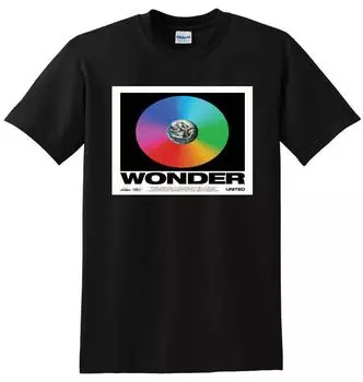 Футболка с обложкой винилового компакт-диска Hillsong United Wonder, унисекс S