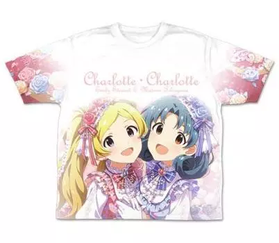 Футболка с полной графикой THE IDOLMSTER MILLION LIVE Charlotte Charlotte двухсторонняя, размер M