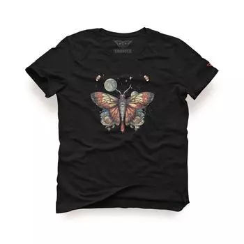 Футболка с принтом бабочки, футболка для любителей животных, футболки унисекс, хлопковая футболка с коротким рукавом, футболка свободного кроя, Tarrzzcom