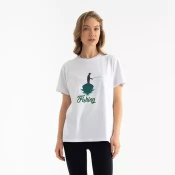 Футболка с принтом Fisherman Design, футболка с графическим дизайном, футболки в уличном стиле для женщин и мужчин