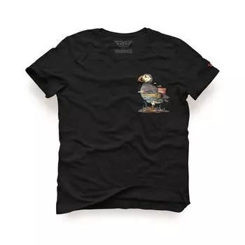 Футболка с принтом фламинго, летняя цветная футболка, гавайская футболка, хлопковая футболка, органическая футболка, Tarrzzcom