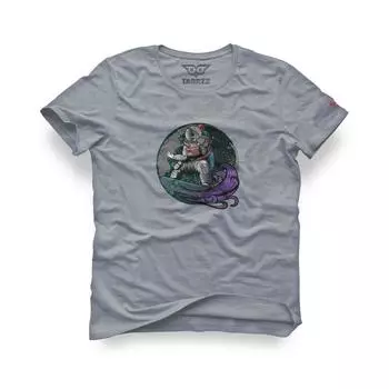 Футболка с принтом «Космический скейтборд», Футболка с космическим принтом, Футболка с принтом «Скейтборд», Футболка с принтом «Астронавт», Рубашка унисекс, Tarrzzcom