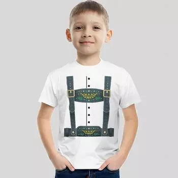 Футболка с принтом «Косплей» 3D, детские футболки на день рождения, детская одежда для мальчиков и девочек, повседневные футболки, топы, футболки, лето 100