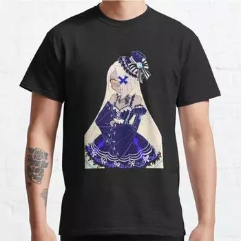 Футболка с принтом отеля Hazbin размера плюс S-3XL, мужские топы, модная одежда, футболки S чёрный