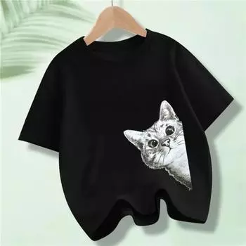 Футболка с принтом «Помоги мне», низкий заряд батареи для мальчиков, забавная футболка в стиле Харадзюку, детские хлопковые летние топы, футболка 2T(90cm)