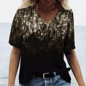 Футболка с принтом «Позиционирование кошки» S