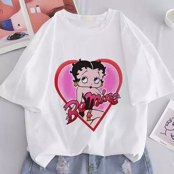 Футболка с принтом Trend Moon Beautiful Woman S