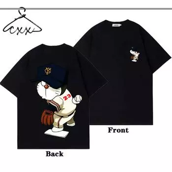 Футболка с японским аниме-персонажем Футболка с принтом персонажа мультфильма S