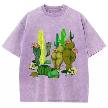 Футболка с растительным принтом футболка y2k Harajuku унисекс уличная одежда хлопок винтажные свободные футболки женская одежда S