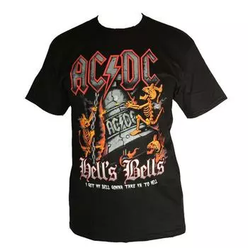 Футболка с рисунком Ac Dc Hells Bells S
