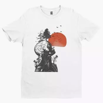 Футболка с рисунком Алана Похмелье Комедия M