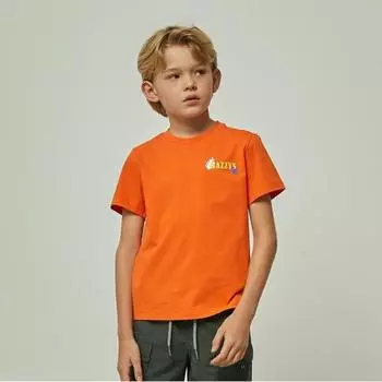 Футболка с рисунком Hedges Kids Back Graphic, цвет оранжевый, цвет hum12Tr36m или 130