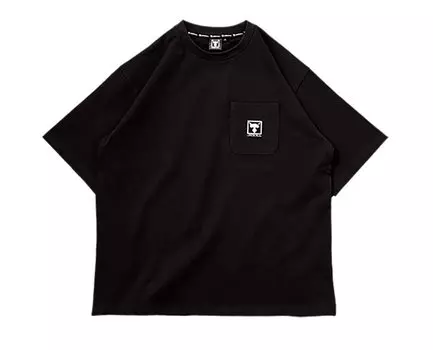 Футболка с рисунком JACKALL Waterside черного цвета, размер L