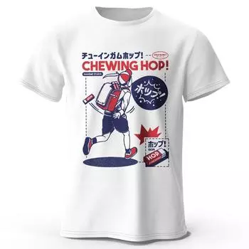 Футболка с рисунком от руки «Японские закуски» — кавайный дизайн иллюстраций к еде для мужчин и женщин, мягкий хлопковый топ XXXXL белый