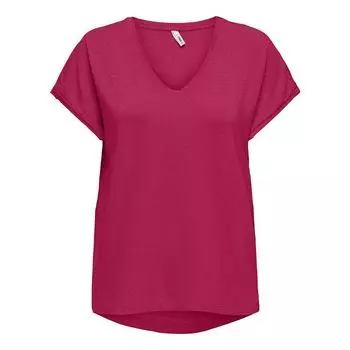 Футболка с v-образным вырезом и пайетками ТОЛЬКО для женщин S розовый