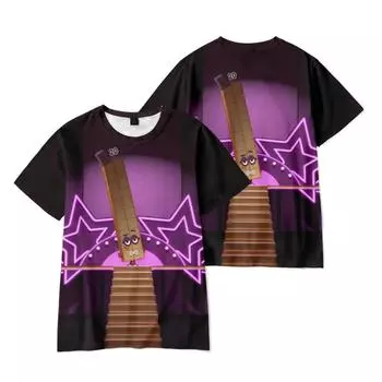 Футболка с забавными цифрами и блоками, классная женская и мужская футболка с круглым вырезом, повседневная унисекс, уличная модная футболка, Camisetas Ropa Hombre XS