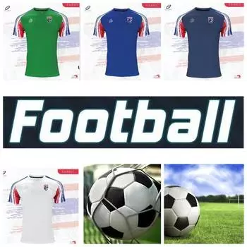 Футболка сборной Таиланда по футболу SOCCER NATION TEAM JERSEY SHIRT HOME FAN Print Quick Dry Short Sleeve Uniform Elephant Logo Sport S