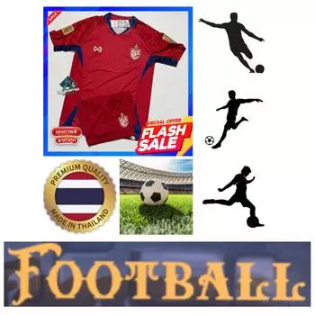 Футболка сборной Таиланда по футболу SOCCER NATION TEAM JERSEY SHIRT HOME FAN Print Polo Unisex Men Women Quick Dry Short Sleeve Uniform Elephant Logo Sport M