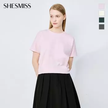 Футболка She S Miss Chin с коротким рукавом SSjTSo12030 creamy/66