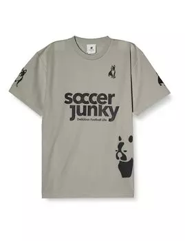Футболка SJ0699 серая 3XL [Soccer Junkie]