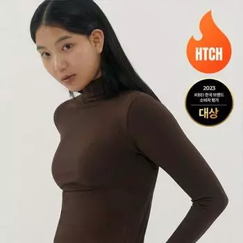 Футболка Skinny Five Heat Touch Mock Neck Soft Brushed, 12 видов, 1 выбор Brown S