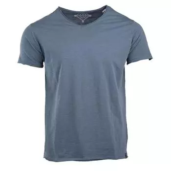 Футболка Slub с v-образным вырезом 100 % хлопок assor 24 myke-a Мужчина BLAGGIO S белый