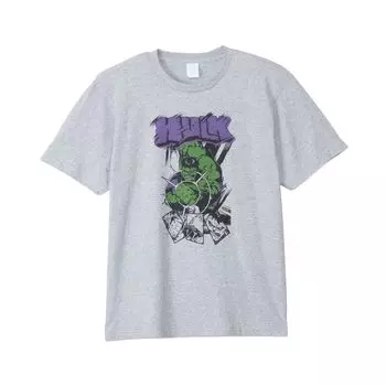 Футболка Small Planet Marvel 50 Design L Size Heathered Gray 14/Hulk/Comic