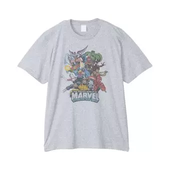 Футболка Small Planet Marvel 50 Design L Size Heathered Gray 5/Collection/Grey