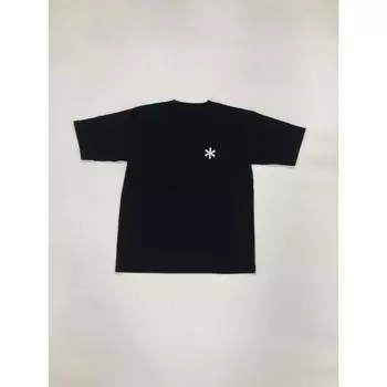 Футболка Snow Peak Sp Back Printed Logo, размер XXL, черная