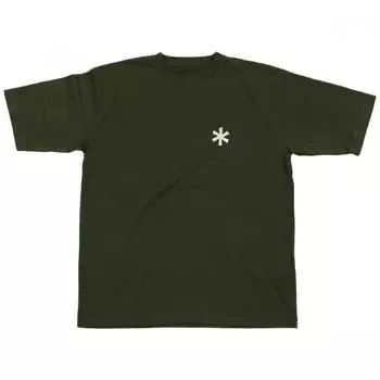 Футболка Snow Peak Sp Back с напечатанным логотипом, размер S, оливковый Sp eTS23au00202ol