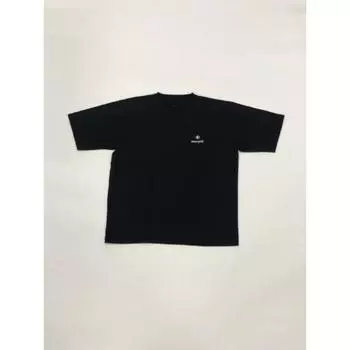 Футболка Snow Peak Sp One Point Logo Xl, черная
