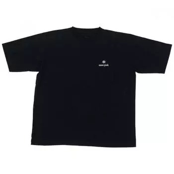 Футболка Snow Peak Sp One Point с логотипом L, черная, размер SP eTS23au00304bk