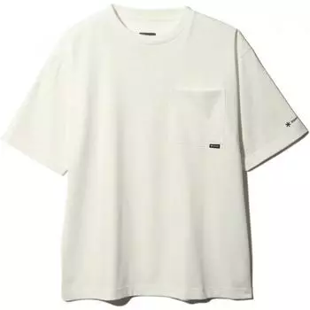 Футболка Snow Peak SP Pocket SPE TS 23AU001 WH L Размер [Outdoor Cut Sew Mens]