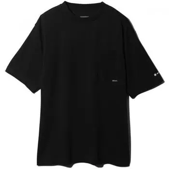 Футболка Snow Peak Sp PockeT Spe Ts 23au001 03 черная, размер M [крой и пошив на открытом воздухе]