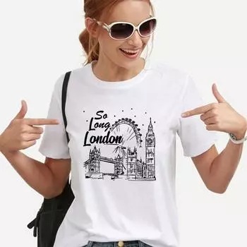 Футболка So Long London TTPD, футболки с новым альбомом, Tortured Poets, женские футболки с рисунком, уличная одежда с короткими рукавами, топы, футболка для фанатов TTPD S чёрный