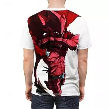 Футболка Solo Leveling Jinwoo Sung с изображением персонажа для мужчин, женщин, унисекс, взрослых, маскарадная 3D-печать, повседневная, ежедневная, Comic Con S