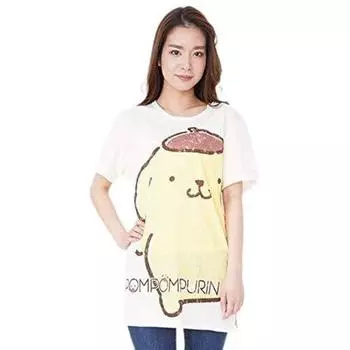 Футболка Southack Sanrio Characters Pudding Long YE/Ladies M~L SAN-1168-C