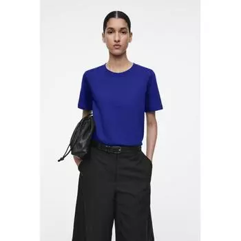 Футболка стандартного кроя COS Japan blue/XS