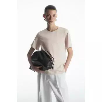 Футболка стандартного кроя COS Japan ecru/XXS