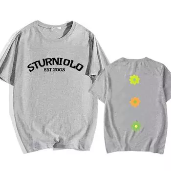 Футболка Sturniolo Triplets Let s Trip, мужские футболки высокого качества из 100% хлопка, повседневная летняя футболка с короткими рукавами и круглым вырезом Harajuku S чёрный