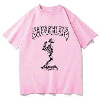 Футболка Suicideboys G59 Футболка Suicideboys Tour Футболка Suicideboys Merch Американская хип-хоп футболка с круглым вырезом Повседневная женская футболка Harajuku S