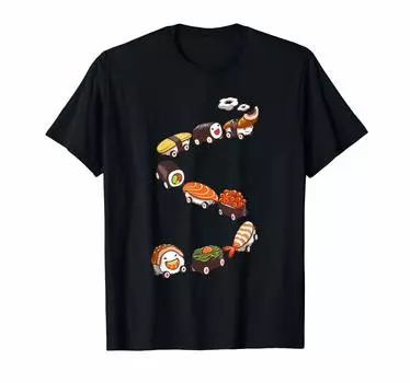Футболка Sushi Train Sushi Ikura с лососем и яйцом Tekka Maki
